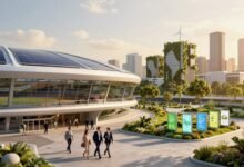 Stadion sepak bola masa depan