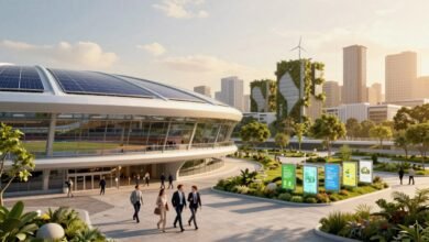 Stadion sepak bola masa depan